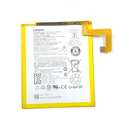 BATTERY LENOVO SMART TAB M10 PLUS/TB-X606F (L19D1P32) 5100 MAH